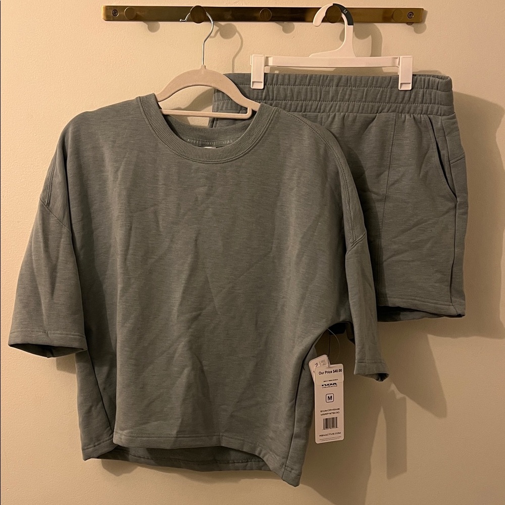 RBX Women's Pajama Set in Sage Green